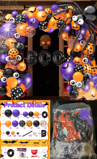 Kit Arcos Halloween Globo Studio
